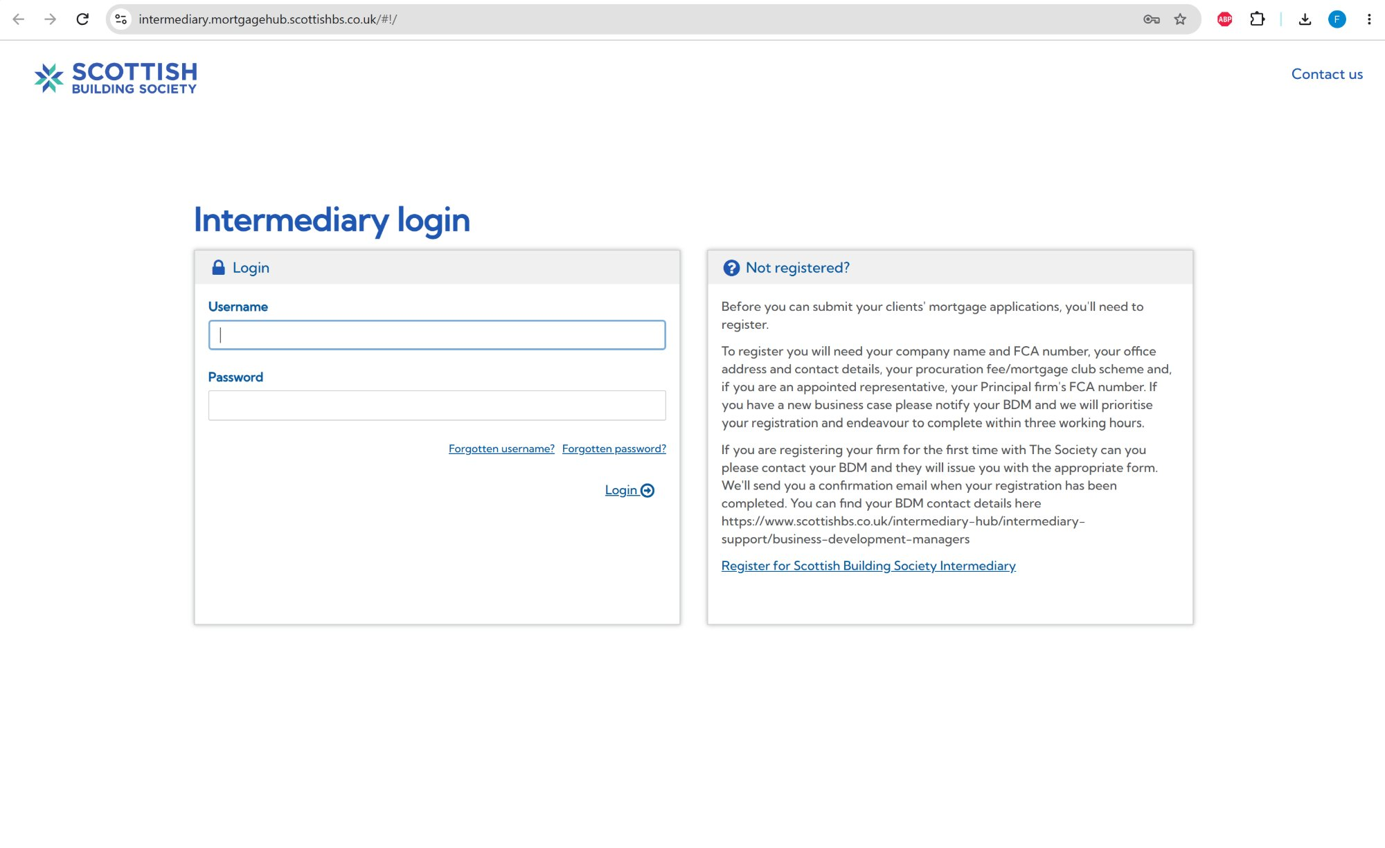 Mortgage portal — human view